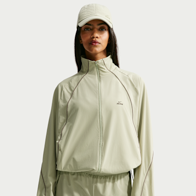 NikeSKIMS Stretch Nylon Women's Oversized Jacket. Nike LU